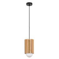Rábalux Noxelle függeszték G9 1x max. 5W IP20 D13cm fekete-tölgy