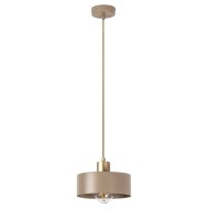 Rábalux Tisandra függeszték E27 1xmax.25W IP20 D20cm grézs fém