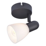 Rábalux Soma spotlámpa E14 1x max. 40W IP20 14cm fekete