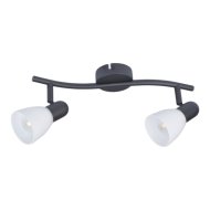 Rábalux Soma spot lámpa E14 2x max. 40W 35cm fekete