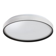 Rábalux Zerava LED mennyezeti lámpa 34W 2100lm 3000-6500K IP20 D38cm fém fekete