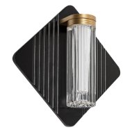 Rábalux Rosaline LED fali lámpa 7W 500LM 3000K IP44 fém fekete-arany