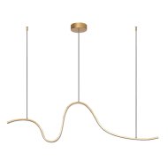 Rábalux Cobria 110cm LED függeszték 20W 1600lm arany