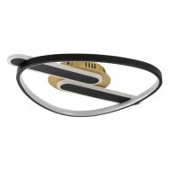 Rábalux Brantiel LED mennyezeti lámpa 60W 3000lm 3000-6000K IP20 fém fekete-arany