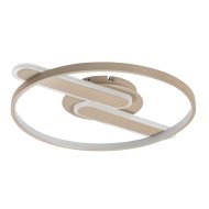 Rábalux Brantiel LED mennyezeti lámpa 55W 4000lm 3000-6000K 6,5x45cm fém grézs
