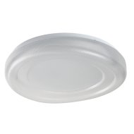 Rábalux Dolcino LED fürdőszobai lámpa 24W 2100lm 4000K IP44 D38cm fehér, kristályhatású