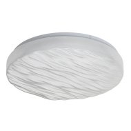 Rábalux Luvia LED fürdőszobai lámpa 24W 2100lm 4000K IP44 D38cm fehér kristályhatású