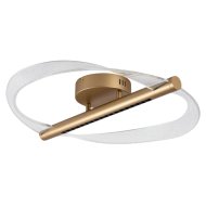 Rábalux Olyssia LED mennyezeti lámpa 24W 1300lm 3000K IP20 D52cm arany