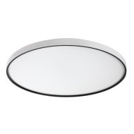 Rábalux Zerava LED mennyezeti lámpa 80W 4400lm 3000-6500K IP20 D77cm fehér, fekete