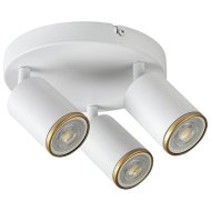 Rábalux Nolie spotlámpa GU10 3x max.15W IP20 16x27cm fém fehér-arany