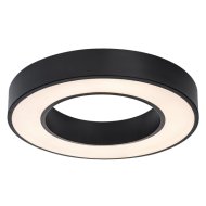 Rábalux Cirano LED mennyezeti lámpa 24W 1420lm 3000K, 4000K, 6500K D40cm, fekete, fehér