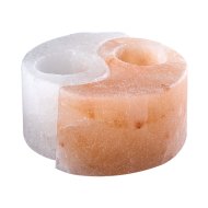 Rábalux Soluna 12cm narancs-fehér só mécsestartó dekorlámpa