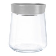 Luminarc Swing üvegtároló 1l 14,6x11x11cm üveg műanyag tetővel