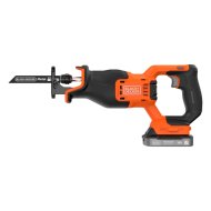Black+Decker akkus orrfűrész 18V szénkefementes szett 2.5AH akku+gyorstöltő