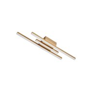 Rábalux Lirien Beige LED mennyezeti lámpa 18W 1490lm 3000K IP20 L52cm arany,fehér