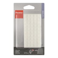 Öntapadós ajtó ütközésgátló szilikon 8x8x2,4mm áttetsző
