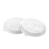 Tető joghurtos dobozra 10cm fehér