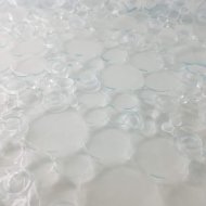 CSÚSZÁSGÁTLÓ ZUHANYSZŐNYEG 50X50CM PVC ÁTLÁTSZÓ