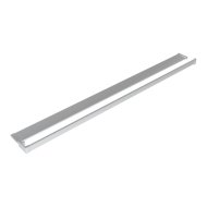 Sanotechnik törölközőtartó walk-in zuhanyfalakhoz piperepolccal, 120x8,5x1,8cm króm szín
