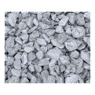 Dekor kavics M 3-6 cm ezüst 20 kg
