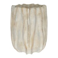 Váza 25×25×30.5cm szürke cement