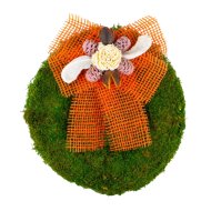 Díszített mohakoszorú 20cm 3-féle
