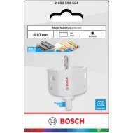 BOSCH Multi Material Arbored körkivágó 67mm, többféle anyaghoz