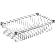 Spaceo kosaras polc 60x35cm króm