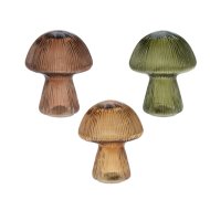 Ledes 20x16x16cm dekor gomba időzítővel