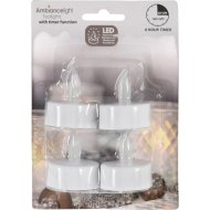 LED-es teamécses szett 5,6x3,8×3,8cm 4 darabos időzítővel