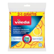 Vileda Ultra Fresh háztartási törlőkendő 34x34cm 2+1db