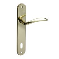 Olive rézszínű nz ajtókilincs 90mm