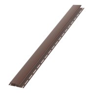 PVC H-idom, 3m, barna