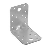 Sarokösszekötő lemez 70x70x55/1,5mm erősített horganyzott