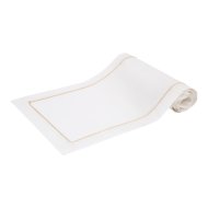 MYH-TEX Gold line asztali futó 40x150cm fehér poliészter