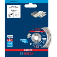 Bosch EXPERT Hard Ceramic GWS 12V-76 gyémánt vágótárcsa sarokcsiszolóhoz
