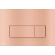 Alca M57-RG-M nyomólap, red gold, matt, falsík mögötti WC-tartályhoz