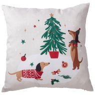 Karácsonyi díszpárna 45x45x5cm 3-féle minta