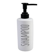 MiPenser samponadagoló, álló, 300ml, fekete-fehér, kerámia