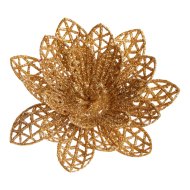 Csipeszes virág dekor szett 3 db-os 14x14x3cm 4-féle