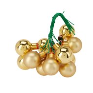 Üveggömb dekoráció 2,5cm/gömb arany