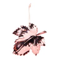 Függő levél dekor 13cm 2-féle