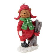 Dekor maci síléccel 13cm 3-féle