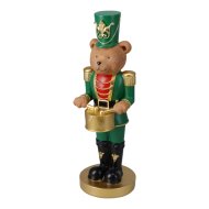 Diótörő medve dekor 40cm 2-féle