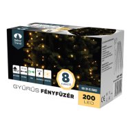 Dekortrend gyűrűs fényfüzér 180cm-es fenyőhöz