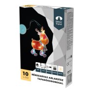 Dekortrend elemes szarvas formájú 15x20cm LED-es ablakdísz tapadókoronggal