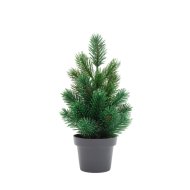 Dekortrend 25cm asztali műfenyő cserépben
