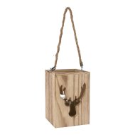 Karácsonyi lámpás 19cm fa 3-féle
