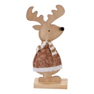 Dekor rénszarvas sállal 22cm 2-féle