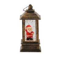 LED-es lámpás karácsonyi figurával 9,2x4,2x4,2 cm meleg fehér 4-féle